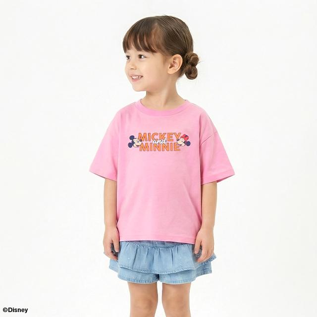 Disney（ディズニー） 親子ペア Tシャツ キッズ 女の子 男の子