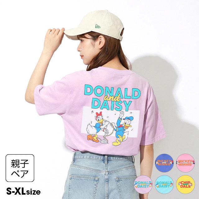 Disney（ディズニー） 親子ペア Tシャツ レディース トップス 半袖t