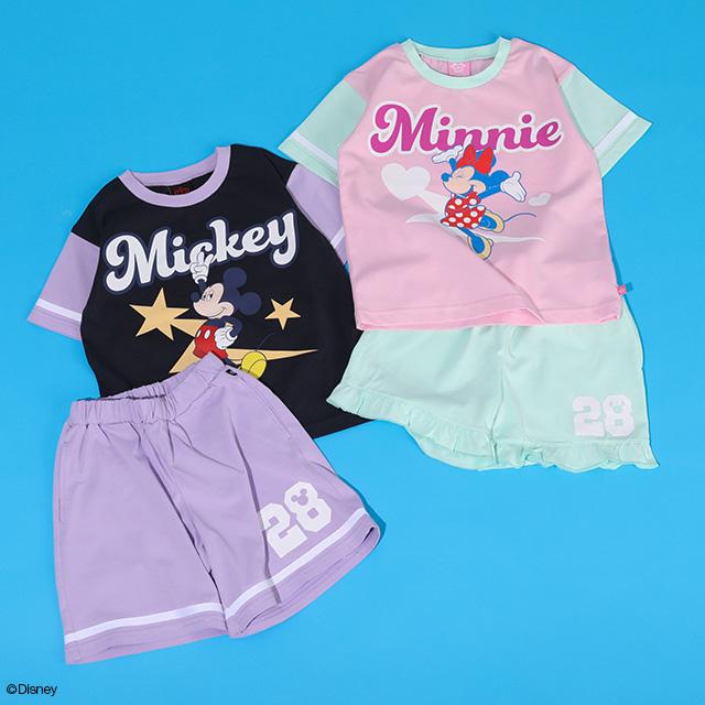 Disney（ディズニー） 【6/10再入荷】 セットアップ キッズ 上下セット