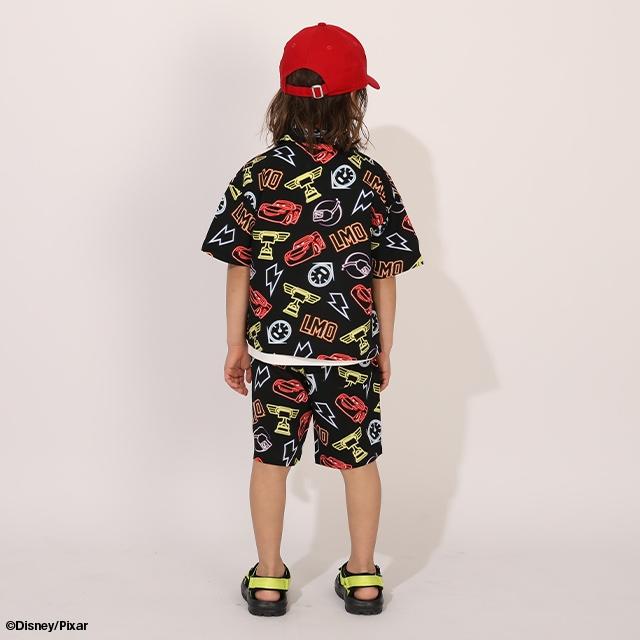 Disney（ディズニー） カーズ キッズ セットアップ 男の子 半袖 開襟