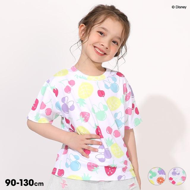 Disney（ディズニー） Tシャツ キッズ 女の子 男の子 半袖 ミッキー 