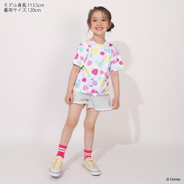 Disney（ディズニー） Tシャツ キッズ 女の子 男の子 半袖 ミッキー 