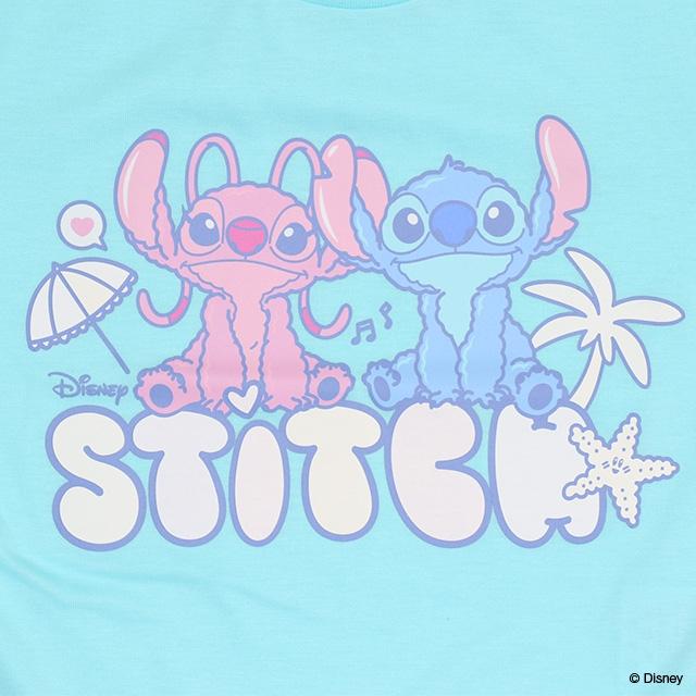 Disney（ディズニー） スティッチ 親子ペア Tシャツ キッズ 半袖 