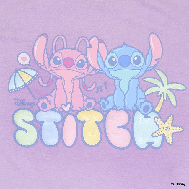 Disney（ディズニー） 【6/30再入荷】 スティッチ 親子ペア Tシャツ 