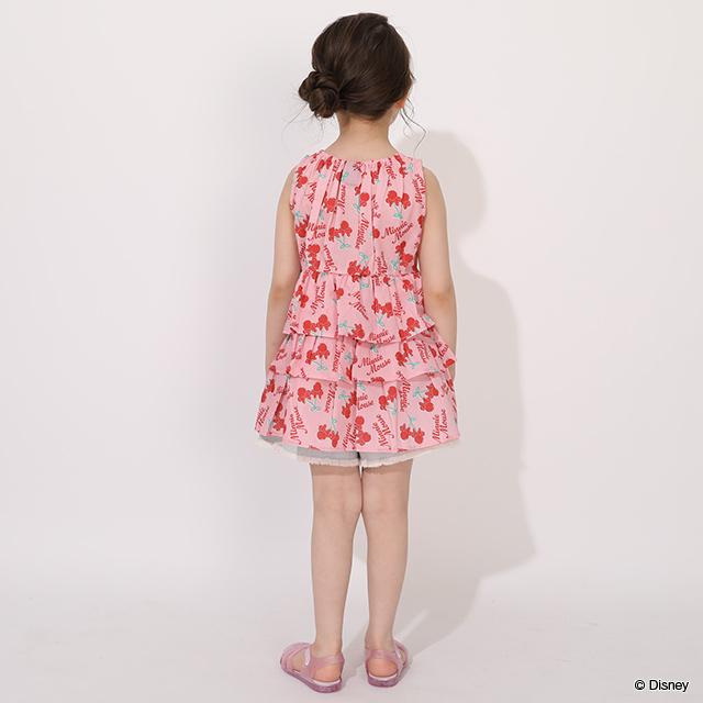 Disney（ディズニー） ミニー 親子ペア 半袖 ワンピース 女の子 キッズ