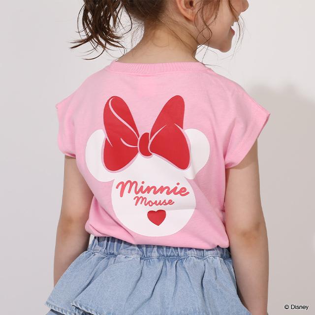 Disney（ディズニー） ミニー Tシャツ キッズ 半袖 女の子 90-140cm 春