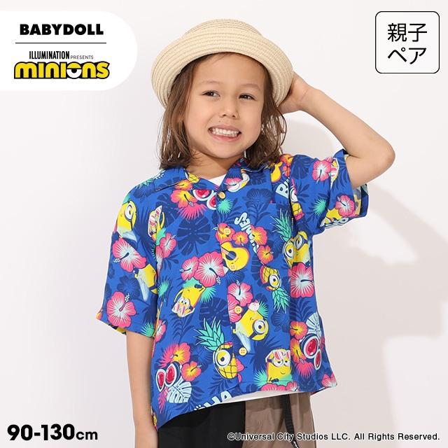 BABYDOLL（ベビードール） ミニオン 親子ペア シャツ キッズ 子供服