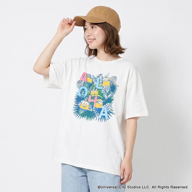 BABYDOLL（ベビードール） ミニオン 親子ペア 半袖 Tシャツ レディース