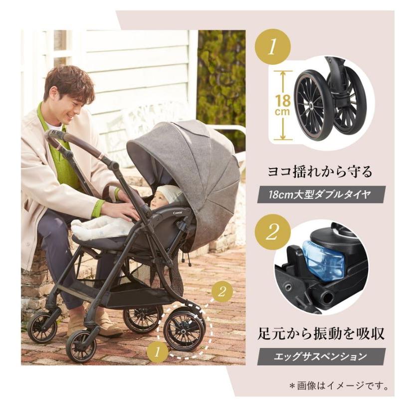 えぴまる :) Combi ベビーカー スゴカルSwitch Combi（コンビ） 3ヶ月レンタル スゴカルSwitch エッグショック AS
