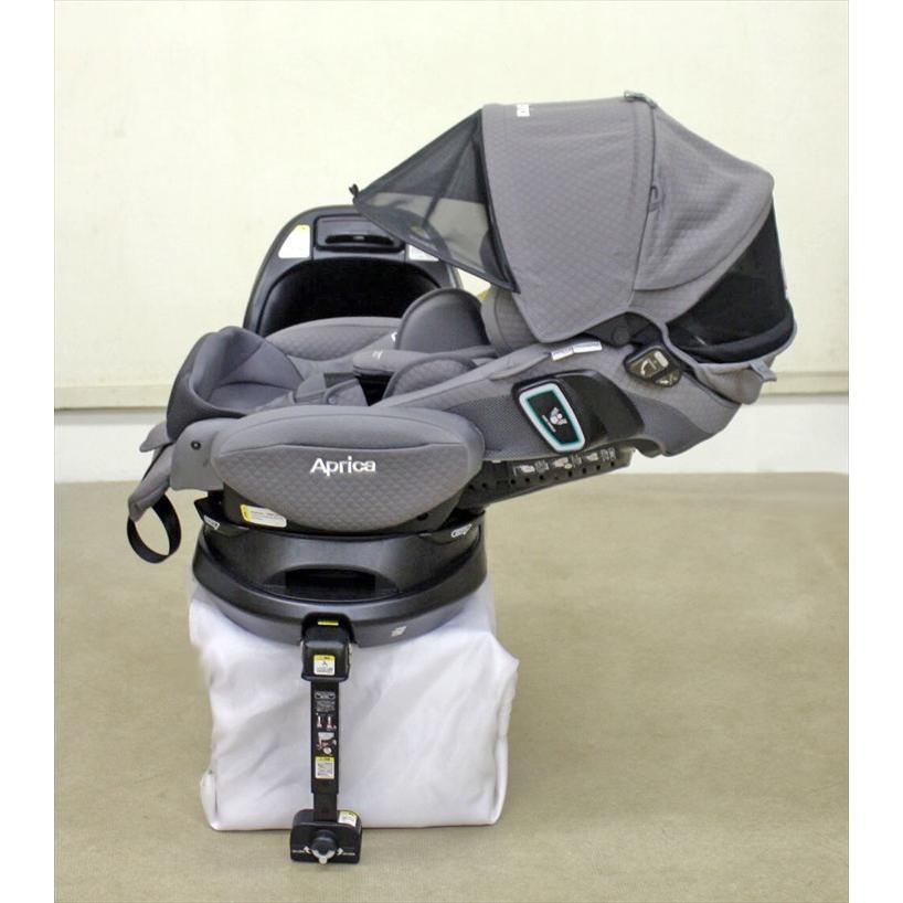 6ヵ月レンタル フラディア グロウ ISOFIX 360° セーフティ プレミアム アップリカ ベッド型チャイルドシート mm