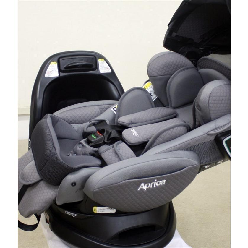 6ヵ月レンタル フラディア グロウ ISOFIX 360° セーフティ プレミアム アップリカ ベッド型チャイルドシート mm