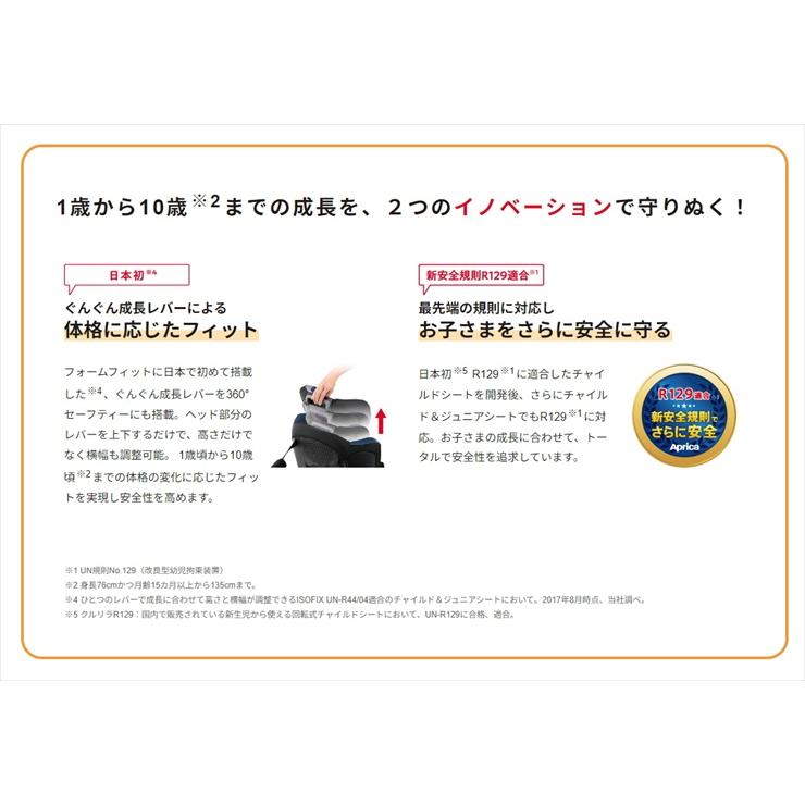 アップリカ（Aprica） 3ヶ月レンタル フォームフィット ISOFIX 360 