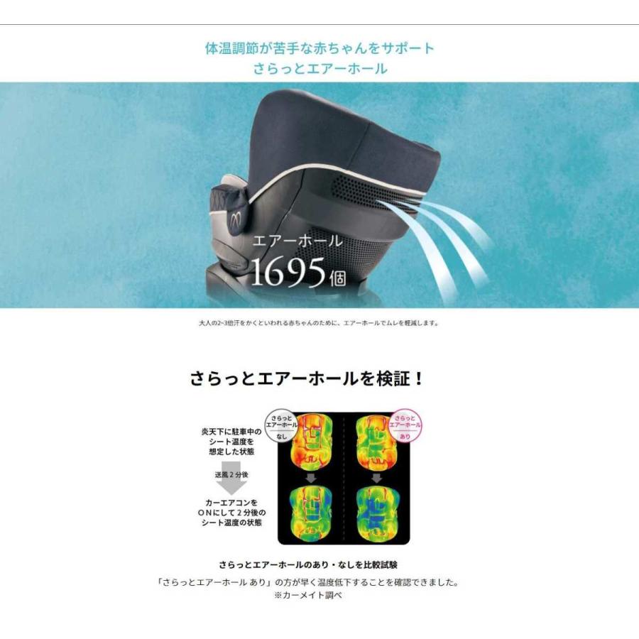 6ヵ月レンタル エールベベ クルット6i グランス グランネイビー カーメイト ：新生児 18kg