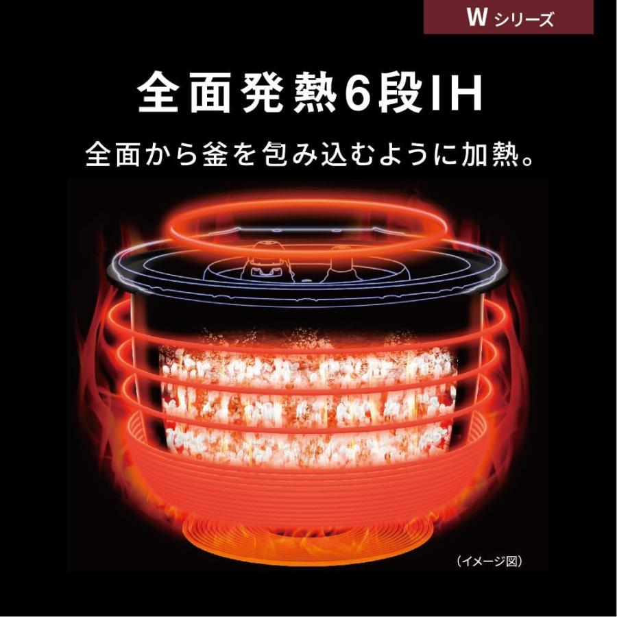パナソニック 5.5合 炊飯器 可変圧力 IHジャー SR-W10A-W 新品未
