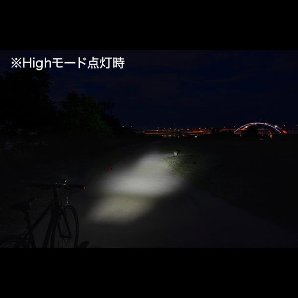 (365日発送)自転車 LED ライト 電池式 防水 ラバーバンド ジェントス バイクライト XB-100D｜babygoods｜03