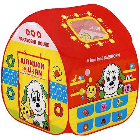 ワンワンとうーたん なかよしボールハウス 室内テント遊具 子供用 いないいないばぁっ Babyish 通販 Yahoo ショッピング