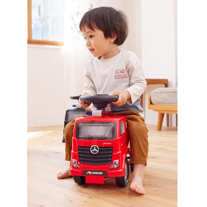 乗用メルセデスベンツ ACTROS 乗用玩具 ベンツ パトカー 消防車 足けり