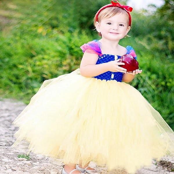 ベビーキッズ洋服 女の子用プリンセスチュチュドレス コスプレ衣装 コスチューム ワンピース 白雪姫になっちゃおうヨーロッパ直輸入 赤ちゃん 子供用品 Www Fakfakkab Go Id