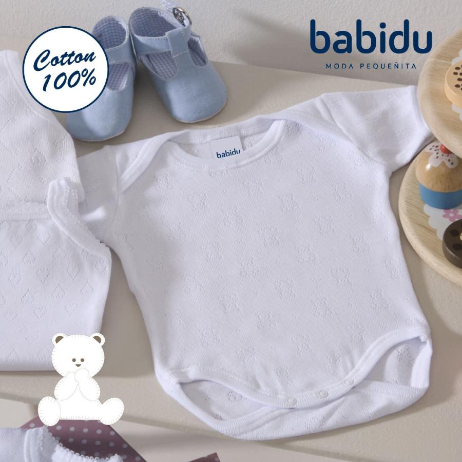 ベビー肌着 半袖 魅力的な価格 綿100 Babidu バビドゥ Usスリーブ ボディ くま インナー ベビー服 ロンパース
