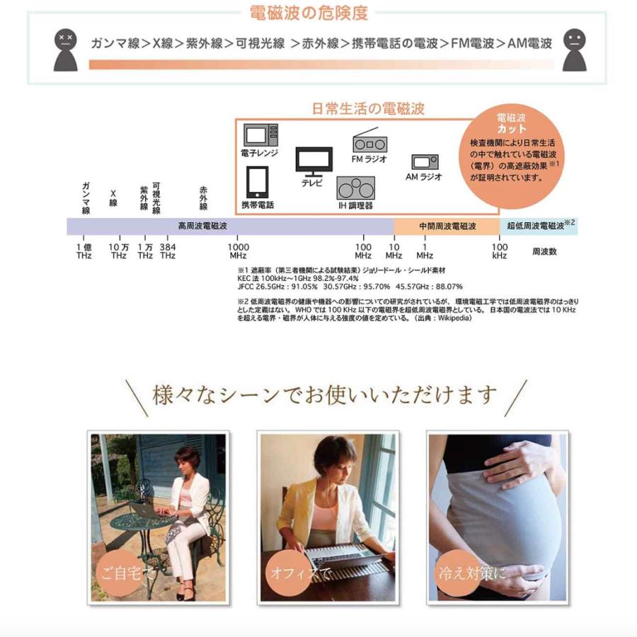 電磁波カット 妊婦帯 電磁波シールド 妊婦 腹巻き 腹帯 マタニティ 電磁波防止 日本製 ベリィアモール belly armor 後継品の画像