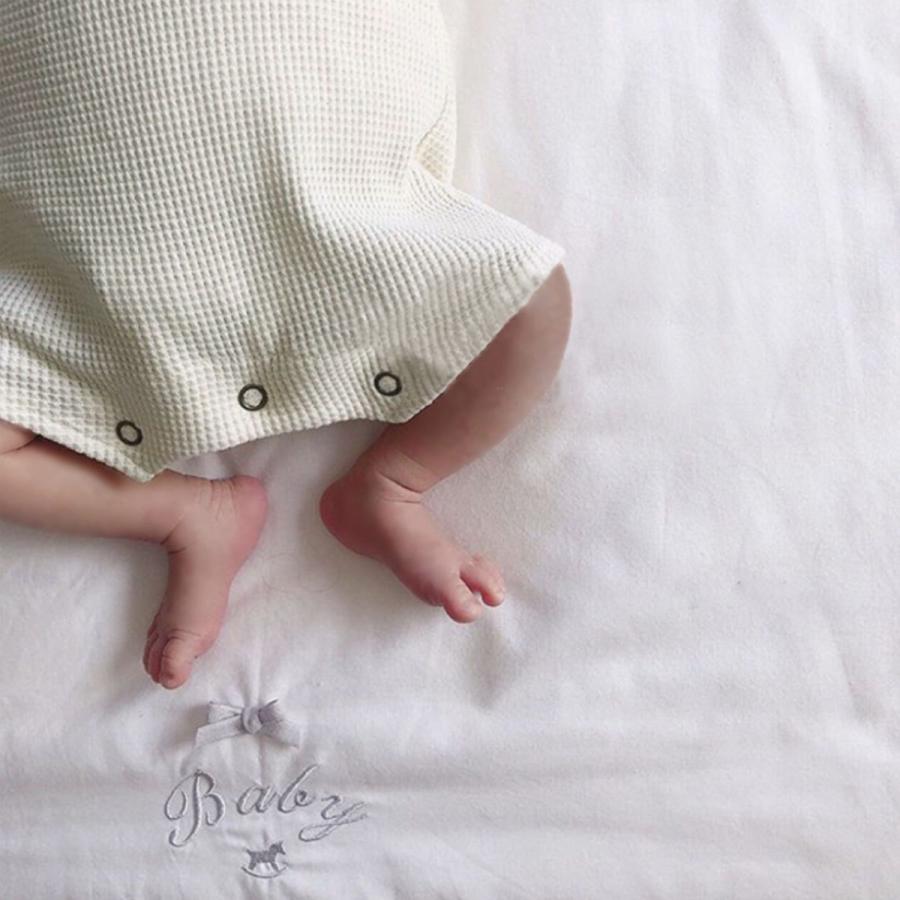 往復送料無料 退院着 新生児 男 女 夏 ワッフル ロンパース 帽子付き ベビー 人気 お宮参り ベビー服 赤ちゃん ボンネット おしゃれ Aynaelda Com