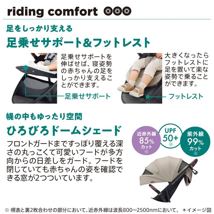ベビーカー アップリカ スムーヴプレシャスAB　スムーブ A型ベビーカー バギー 背面式 トラベルシステム送料無料の画像