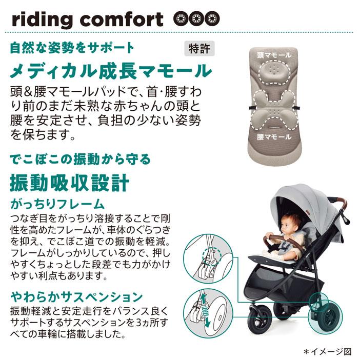 SMOOOVE ベビーカー アップリカ スムーヴプレシャスAB ベージュBE