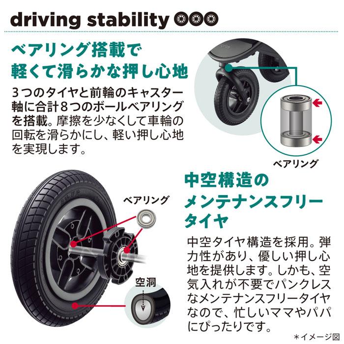 SMOOOVE ベビーカー アップリカ スムーヴプレシャスAB グレーGR