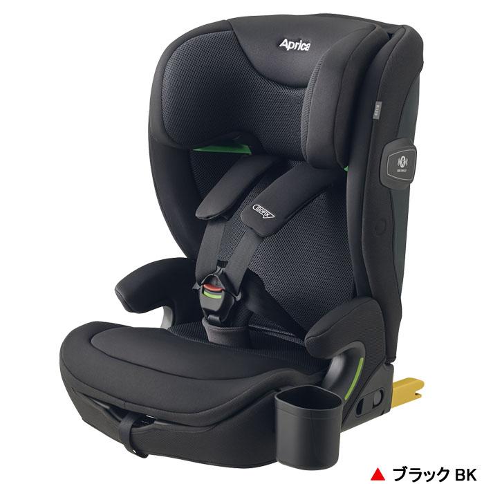 ジュニアシート アップリカ リライドAB ブラックBK チャイルドシート アイソフィックス isofix 送料無料の画像