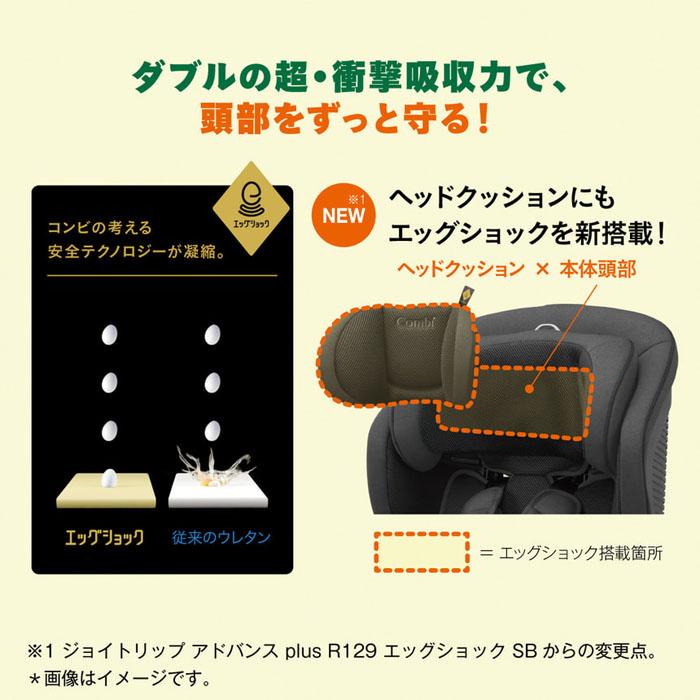combi コンビ ジョイトリップ ジュニアシート エッグショック 【超美品】 ジョイトリップ エッグショック GH ジュニアシート コンビ(Combi)の