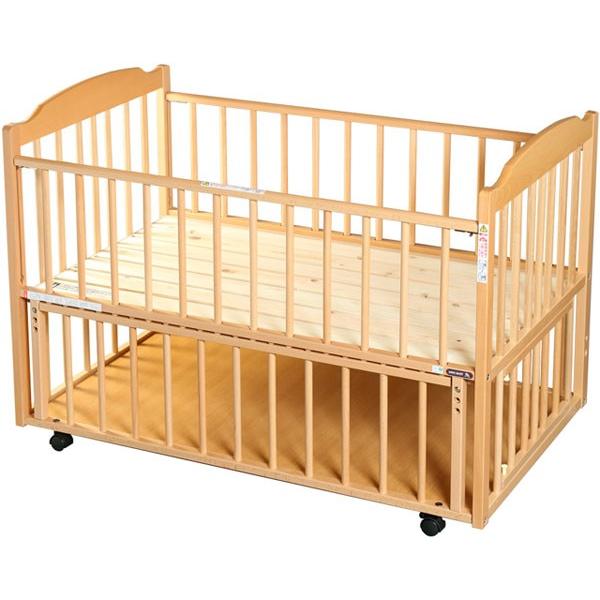 ベビーベッド サワベビー D型ジョルノ ナチュラル 澤田工業  