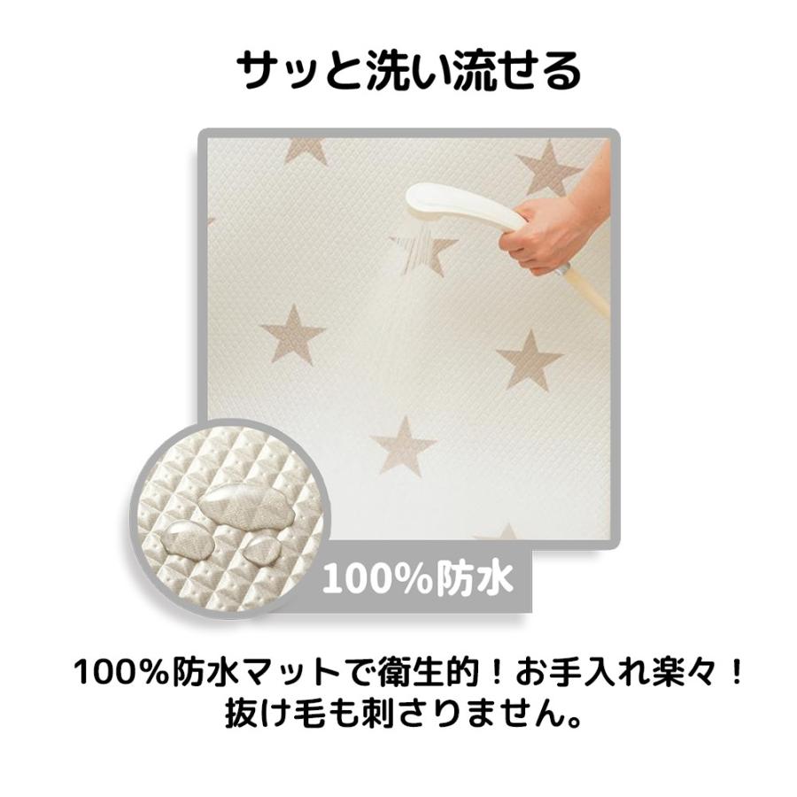 dfang ディパン ペットプレイマット【厚み5mm ラグタイプ（185cm×140cm