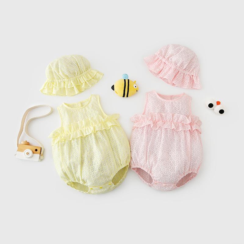完売 Hy1027 ベビー服 女の子 ノースリーブ 夏 春夏 ロンパース 60 70 80 90 Babylonrooftop Com Au