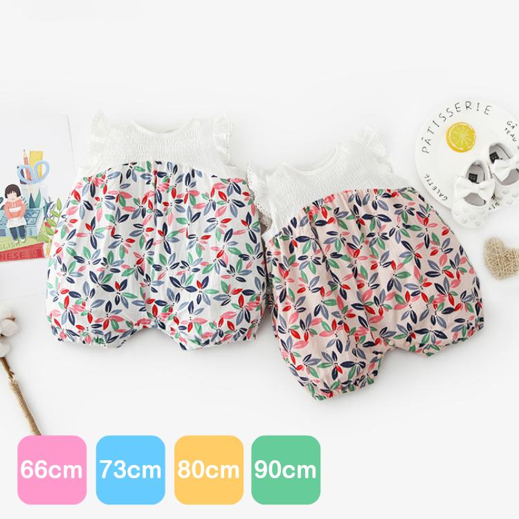 Py2613 ベビー服 女の子 新生児 赤ちゃん ロンパース カバーオール ノースリーブ 夏 Py2613 Baby Nestヤフーショッピング店 通販 Yahoo ショッピング