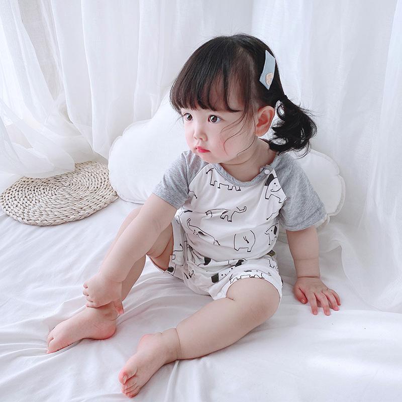 Py2643 ベビー服 60 70 80 90 ロンパース 半袖 夏 女の子 春夏 男の子 ファッション 女の子