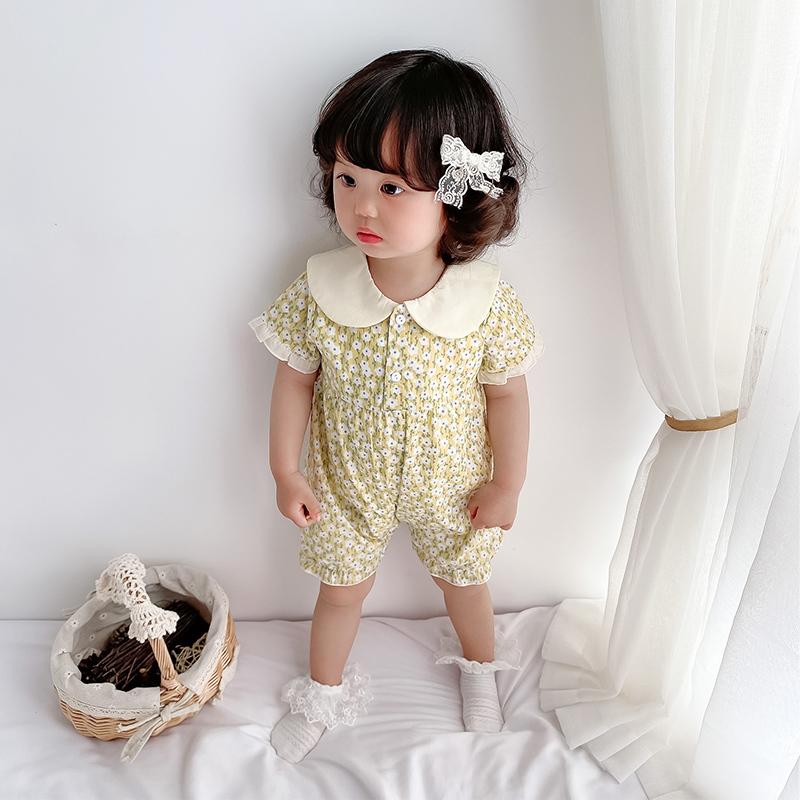 52 Off Py3658 ベビー服 女の子 ロンパース 夏 春夏 半袖 花柄 60 70 80 90 Babylonrooftop Com Au