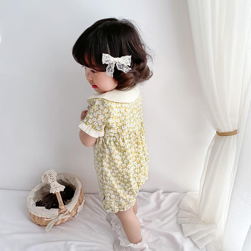 52 Off Py3658 ベビー服 女の子 ロンパース 夏 春夏 半袖 花柄 60 70 80 90 Babylonrooftop Com Au