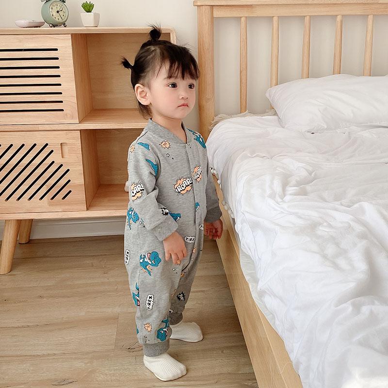 ベビー服 男の子 女の子 赤ちゃん ロンパース カバーオール 春 秋 冬 面白い 恐竜 新生児 子供服 長袖 出産祝い 着ぐるみ ベージュ クリーム グレー コットン Py5009 Baby Nestヤフーショッピング店 通販 Yahoo ショッピング