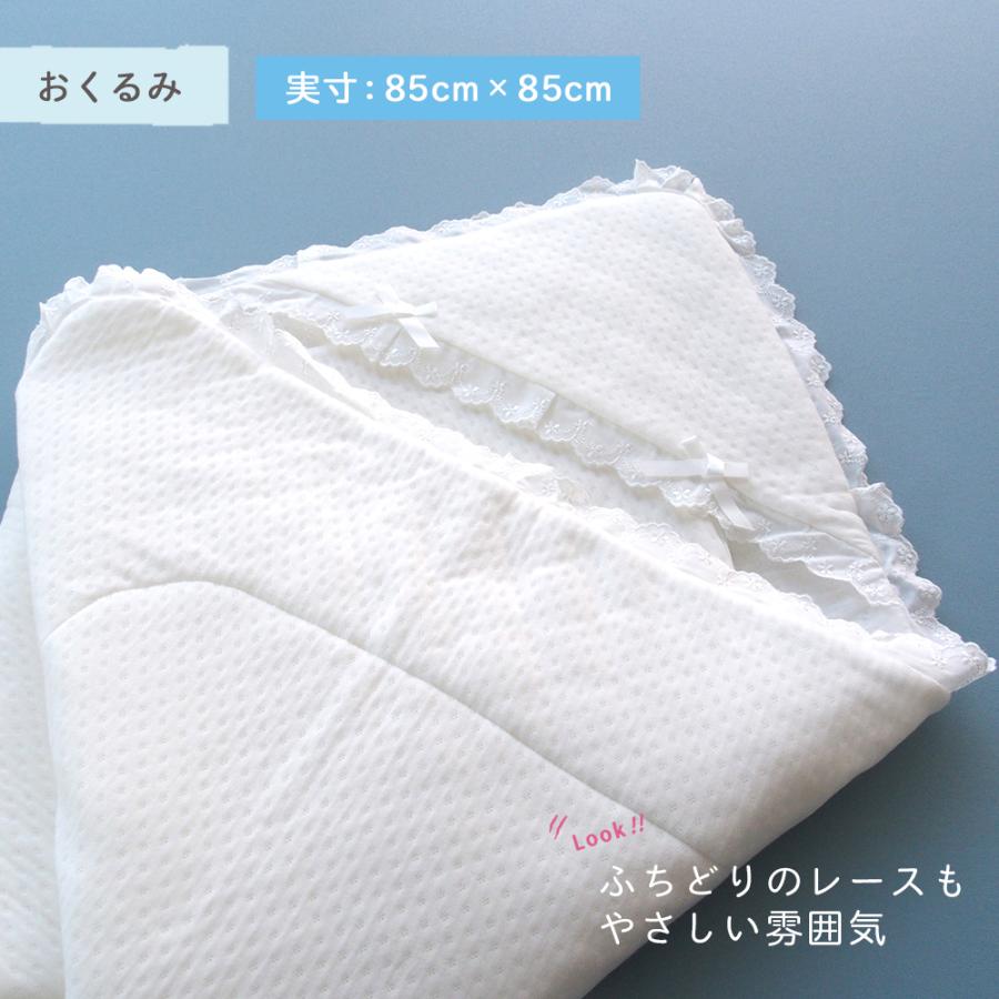 冬物 日本製 中わた入りあったか5点セット 防寒にも 退院時・お宮参り用ベビードレスセット 新生児 赤ちゃん 出産祝い 出産準備品の画像