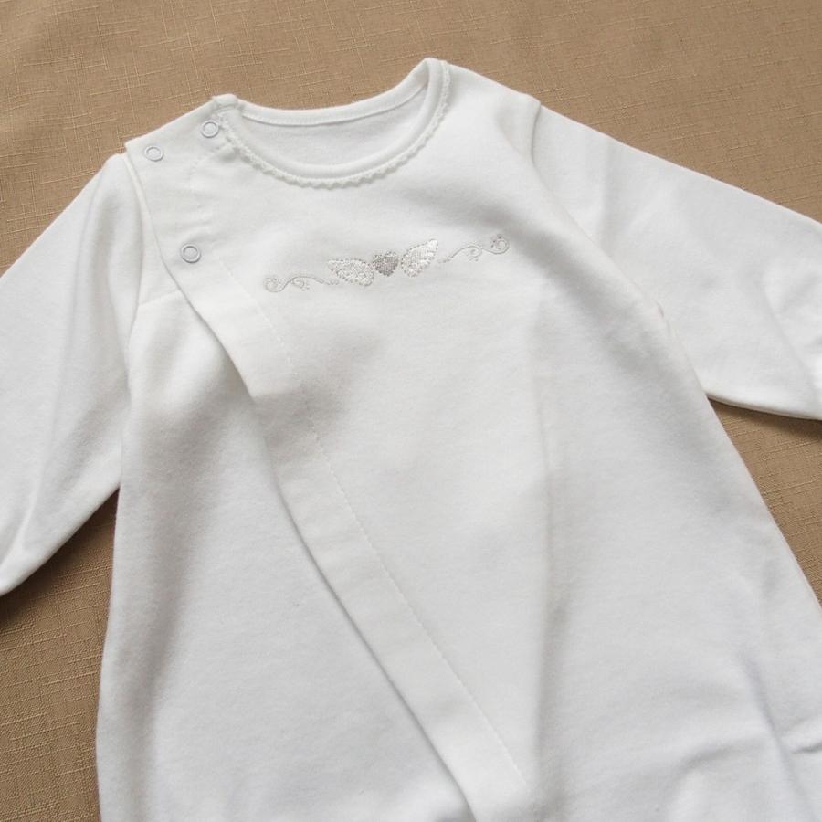 ミニサイズ 新生児 ベビー用ツーウェイオール 春秋素材スムース