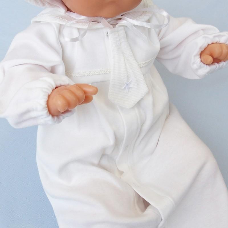 新生児の退院時・お宮参り用 ベビードレス セレモニードレス セーラー風デザインの2点セット 赤ちゃん :22502:ベビーネットショップ