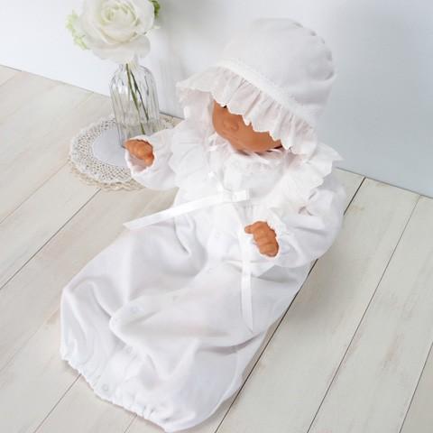 新品！セレモニードレス帽子付　新生児　超ロング丈　ベビー　お宮参り　お食い初め 楽天市場】日本製 セレモニードレス ベビードレス ベビー服