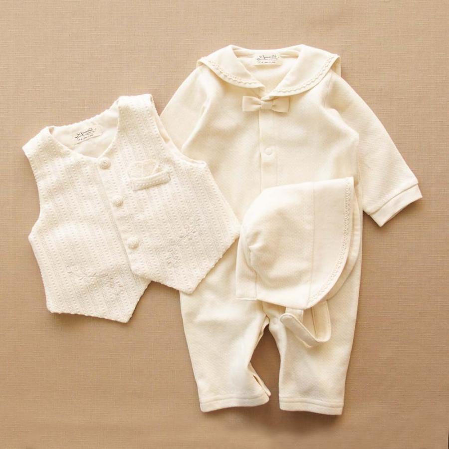 12月中旬の発送予定 オーガニックコットン 日本製 3点セット ベビーセレモニードレス プリンス 新生児からok 送料無料 男の子におすすめ 赤ちゃんの服 Ac 039 ベビーネットショップ 通販 Yahoo ショッピング
