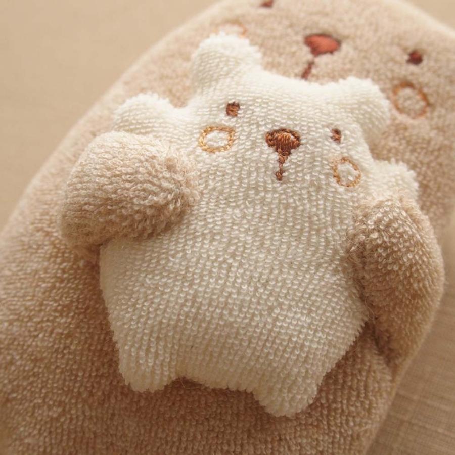 オーガニックコットン ママだっこ ベビーラトル 日本製 アモローサ