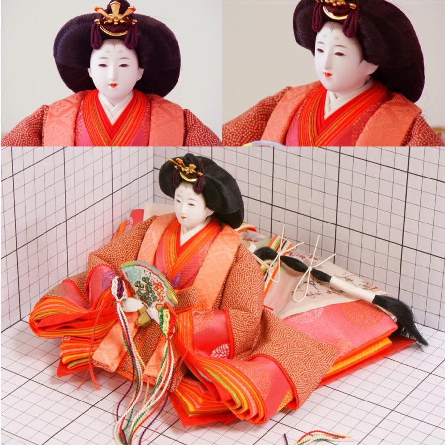久月 久月の雛人形 親王官女五人飾り No1365 平安光匠作 【店頭展示品