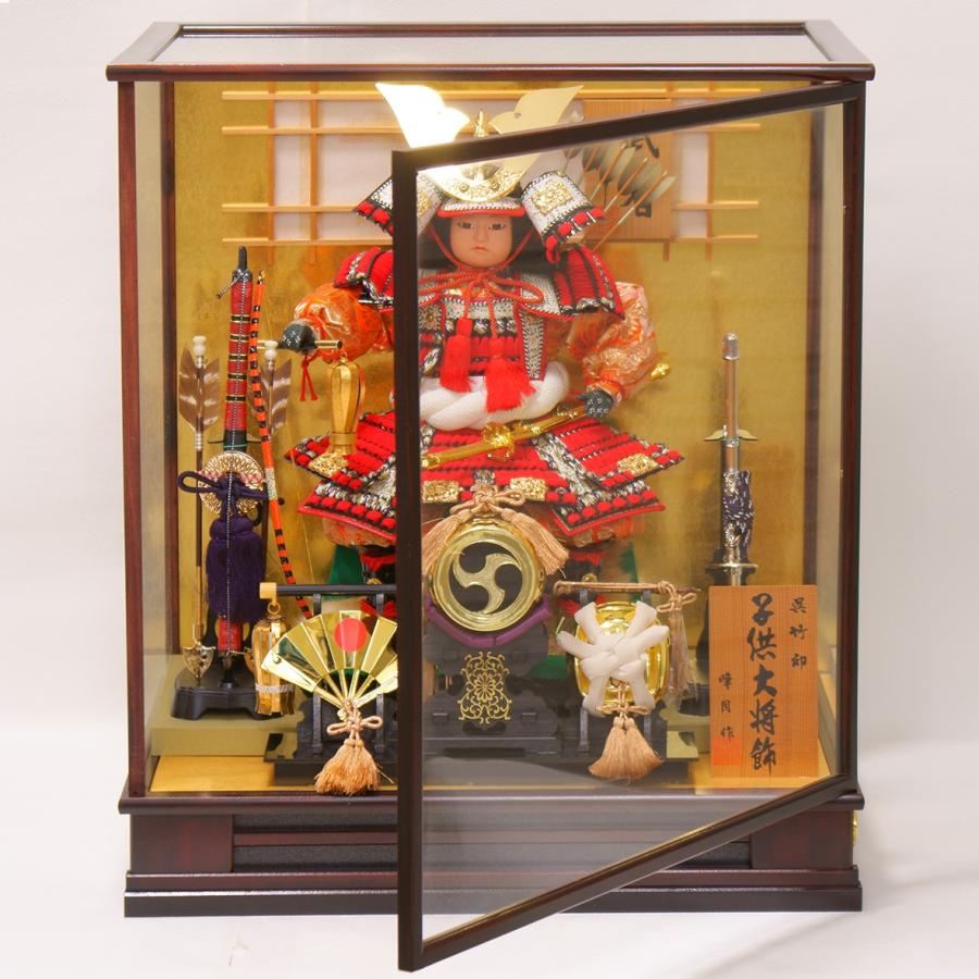 ケース入り 呉竹印 子供大将飾り【店頭展示品特価 現品限り】 【送料