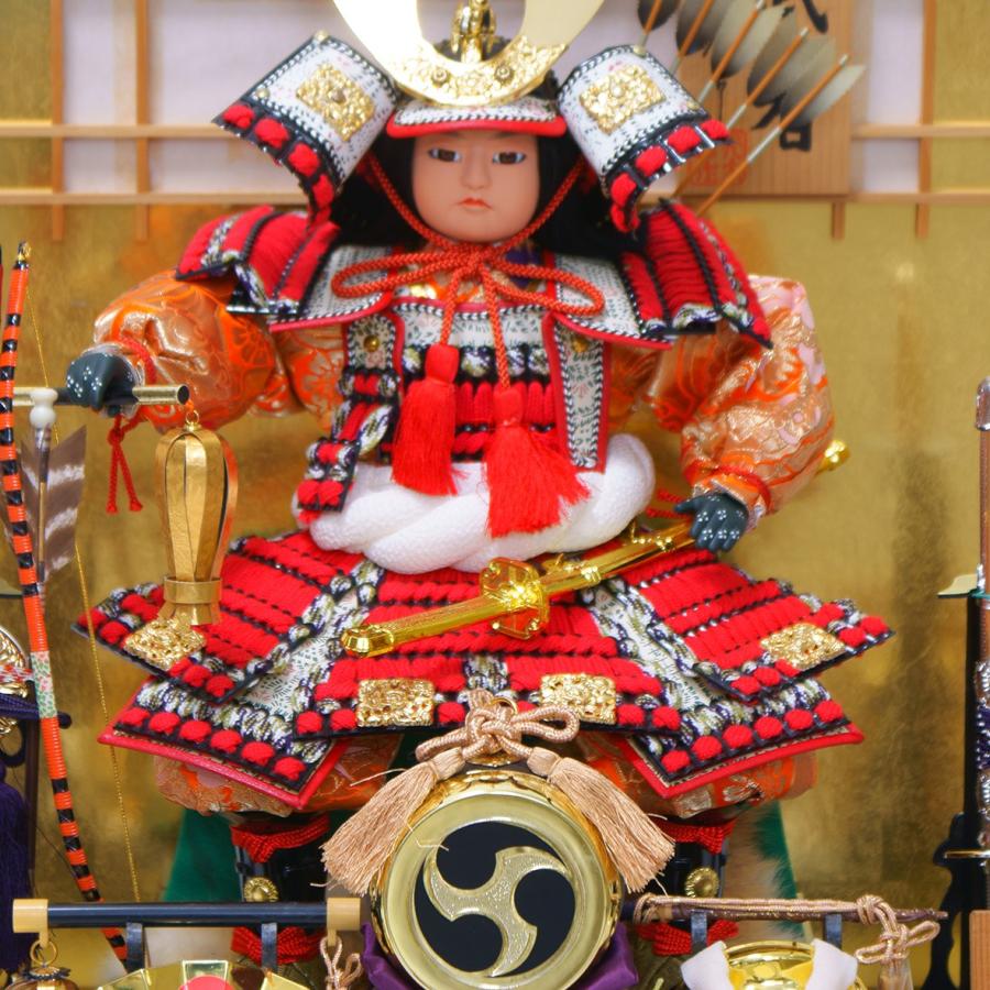 ケース入り 呉竹印 子供大将飾り【店頭展示品特価 現品限り】 【送料