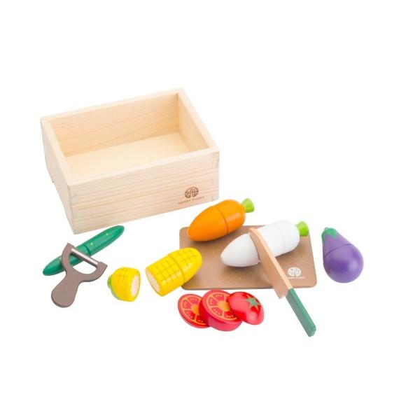 ディンギー  はじめてのおままごと サラダセット 木箱入り