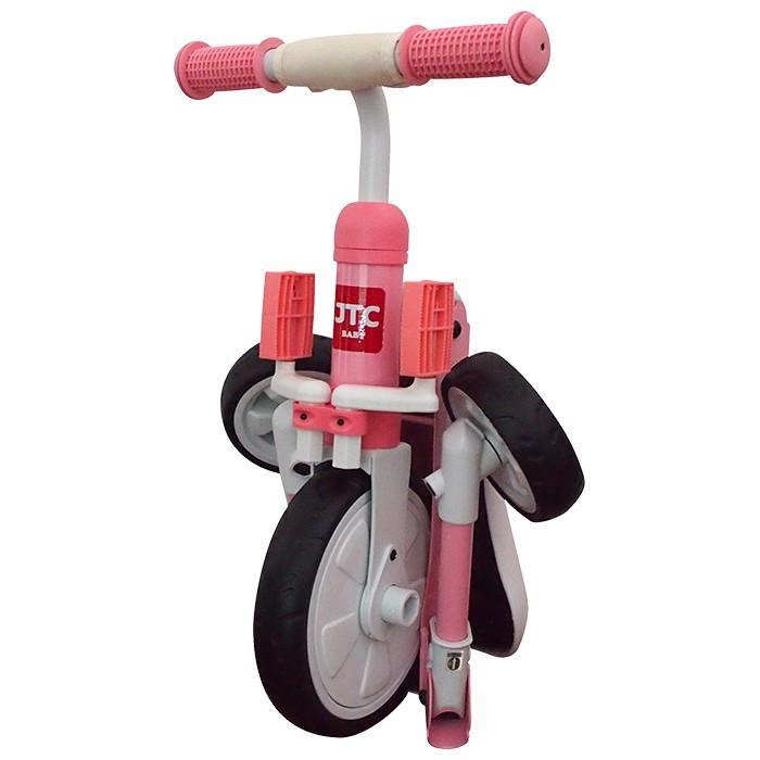 JTC折りたたみ三輪車 ポータブルトライク ピンク : ベビー用品