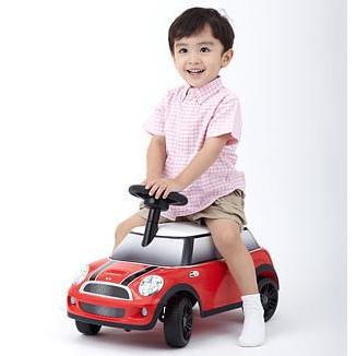 野中製作所 ミニクーパーS (ベビー足けり 乗用玩具 自動車) : ベビー